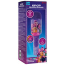 KPop Demon Hunters LED Wireless Karaoke Microphone with Voice Changer