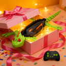 RC Wall Climbing Gecko Toy for Kids | Remote Control LED Crawling Lizard