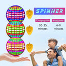 LED Flying Spinner Ball Toy for Kids | Hand Controlled Boomerang Hover Orb
