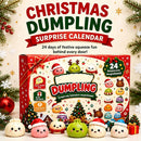 24-Day Christmas Dumpling Squishy Advent Calendar – Festive Countdown Gift
