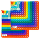 Multiplication Pop It Fidget Board for Kids | Educational Maths Sensory Toy