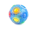 Rainbow Puzzle Ball Fidget Toy – Colour Matching Brain Teaser Sensory Game