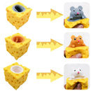 Pop-Up Mouse Cheese Squishy Toy – Funny Sensory Stress Relief Fidget Toy