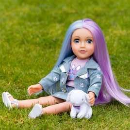 Kids DesignaFriend Lily Rose Fashion Doll - 18inch/46cm For 3 Yrs +