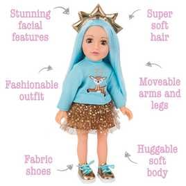 Kids DesignaFriend Goldie Doll - 18inch/46cm For 3 YRS +