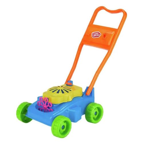 Kids Chad Valley Bubble Lawn Mower Outdoor Fun Toy With Bubble Included