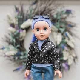 DesignaFriend Stella Fashion Doll - 18inch/46cm With Accessories