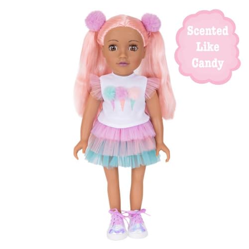 Kids DesignaFriend Scented Flossy Doll - 18 inch/46cm For 3 Yrs +