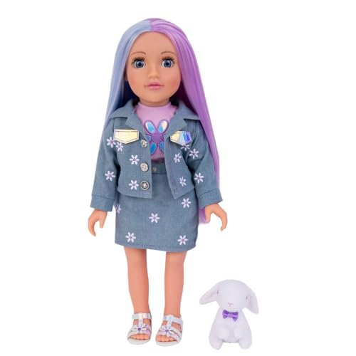 Kids DesignaFriend Lily Rose Fashion Doll - 18inch/46cm For 3 Yrs +