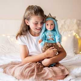 Kids DesignaFriend Goldie Doll - 18inch/46cm For 3 YRS +