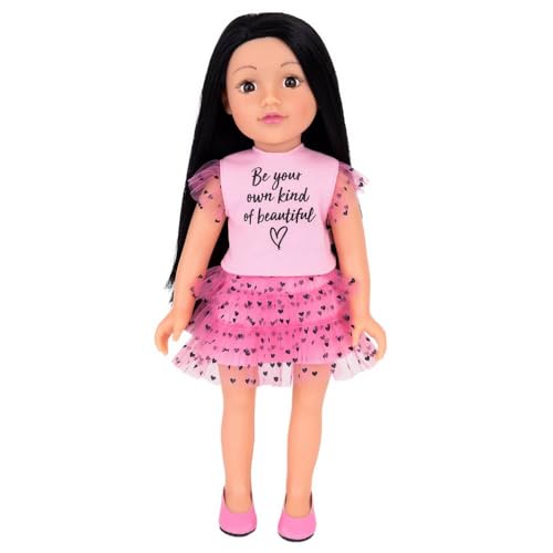 Kids Designafriend Fashion Doll - Eloise, 18 Inch, Pink Skirt