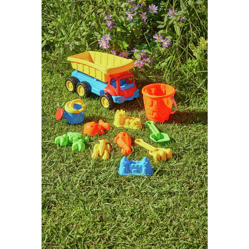 Kids Chad Valley Sand Toy Truck and Tools Set