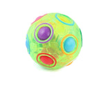 Rainbow Puzzle Ball Fidget Toy – Colour Matching Brain Teaser Sensory Game