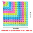 Multiplication Pop It Fidget Board for Kids | Educational Maths Sensory Toy
