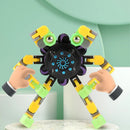 Transforming Fidget Spinner Chain Toy – Stress Relief Sensory Spinner