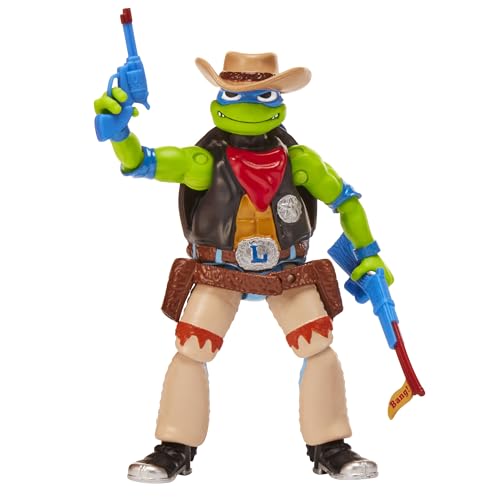 Teenage Mutant Ninja Turtles Mutant Mayhem Figure - Cowboy Leonardo