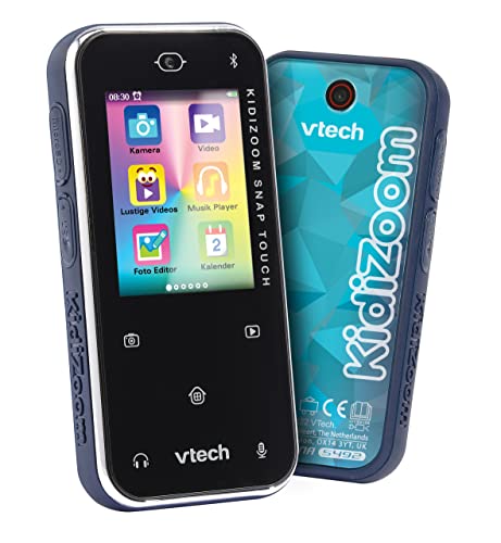 Vtech Kidizoom Snap Touch Kids Camera With Games Blue