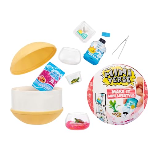 MGA's Miniverse - Make It Mini Lifestyle Capsule Assortment Suitable for Kids Ages 8+