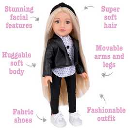 Kids DesignaFriend Connie Fashion Designer Doll - 18inch/46cm