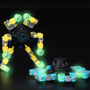 Transforming Fidget Spinner Chain Toy – Stress Relief Sensory Spinner