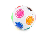 Rainbow Puzzle Ball Fidget Toy – Colour Matching Brain Teaser Sensory Game