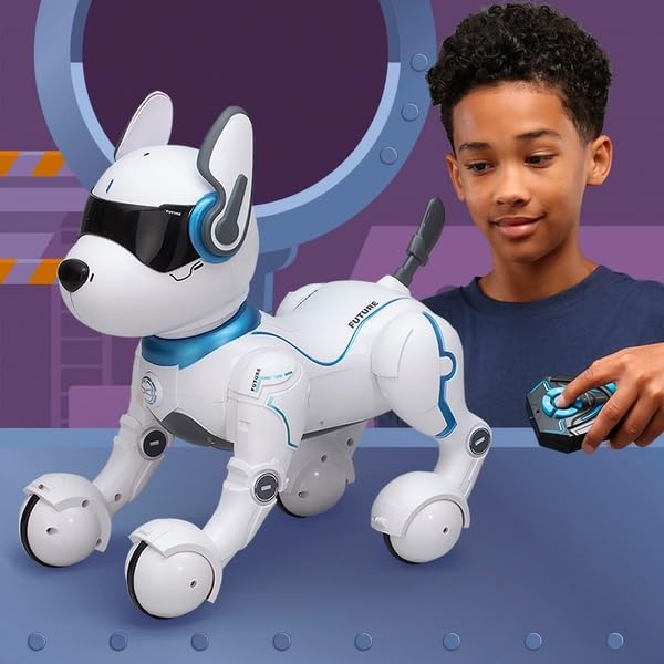 Ziggy The Robo Dog Kids Interactive Electronic Pet Toy With Remote Control