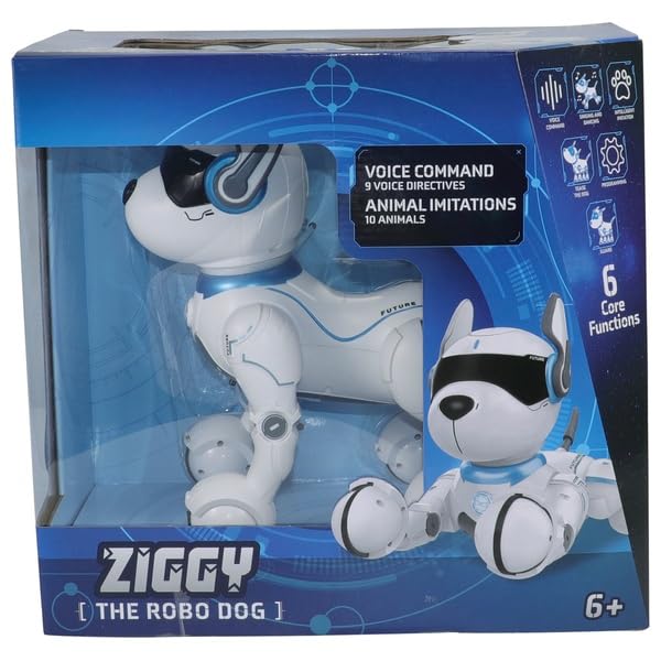 Ziggy The Robo Dog Kids Interactive Electronic Pet Toy With Remote Control