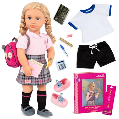 Our Generation Hally Doll – Soft 18-inch Fashion Doll with Accessories