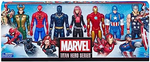 Marvel Avengers Titan Hero Series Action Figure 7 Figure Multipack