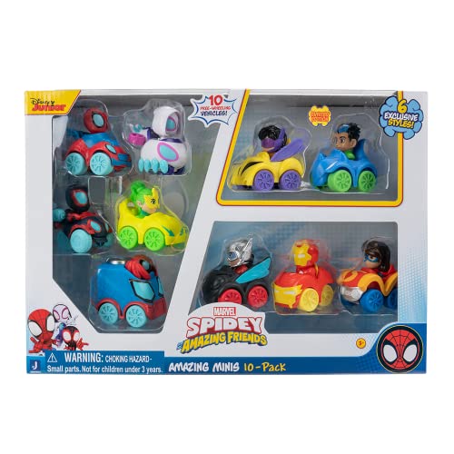 Marvel's Spidey and His Amazing Friends 5cm Amazing Mini's 10 Pack