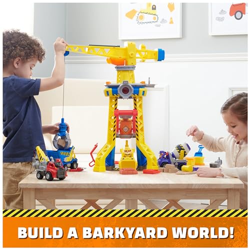 Rubble and Crew Rubble's Bark Yard Deluxe Bulldozer Truck Set For 3yrs+