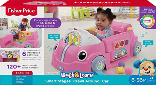 Fisher-Price Laugh & Learn Crawl Around Baby Car