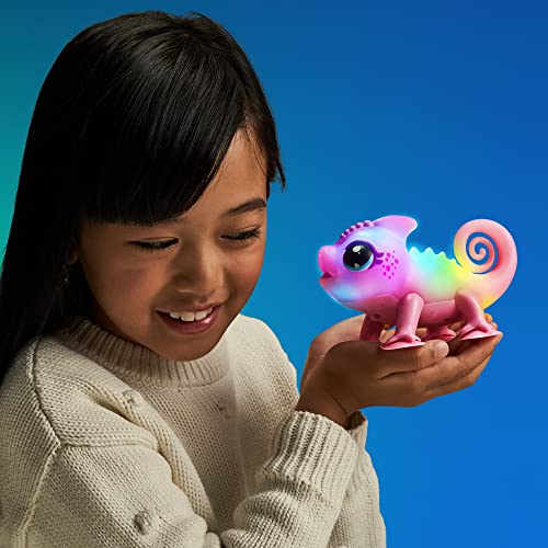 Little Live Pets Nova The Bright Light Chameleon Interactive Colour Change Up Toy