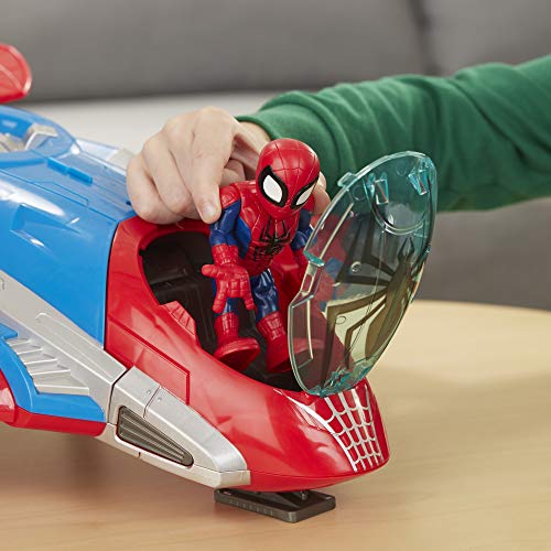 Playskool Heroes Marvel Spider-Man Jetquarters For Kids Ages 3 And Up