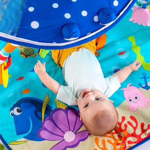 Bright Starts Disney Baby Finding Nemo Mr. Ray Ocean Lights Baby Gym