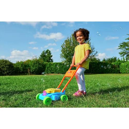 Kids Chad Valley Bubble Lawn Mower Outdoor Fun Toy With Bubble Included