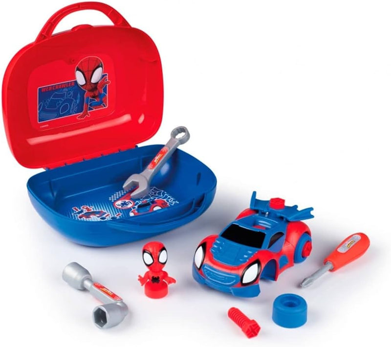 SMOBY Spidey and His Amazing Friends Tool Box for Kidsd Girls Ages 3+