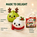 24-Day Christmas Dumpling Squishy Advent Calendar – Festive Countdown Gift