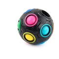 Rainbow Puzzle Ball Fidget Toy – Colour Matching Brain Teaser Sensory Game