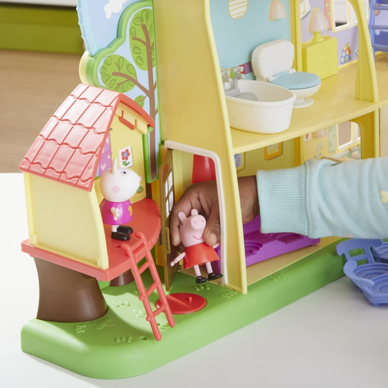 Peppa Pig Adventures Playtime to Bedtime House Toy Playset