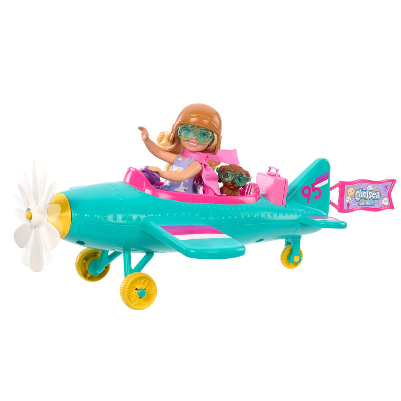 Barbie Chelsea Can Be Doll & Plane Playset With Accessories