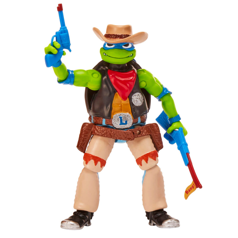 Teenage Mutant Ninja Turtles Mutant Mayhem Figure - Cowboy Leonardo