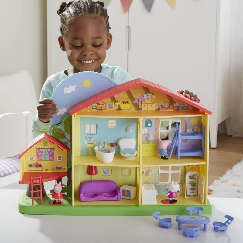 Peppa Pig Adventures Playtime to Bedtime House Toy Playset