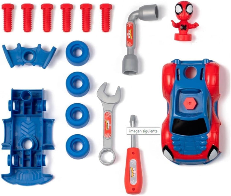 SMOBY Spidey and His Amazing Friends Tool Box for Kidsd Girls Ages 3+