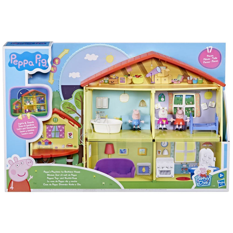 Peppa Pig Adventures Playtime to Bedtime House Toy Playset