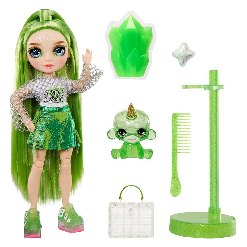 Rainbow High Classic Rainbow Jade Hunter Green Doll for 4-12 Years