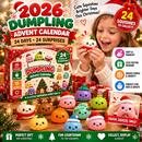 24-Day Christmas Dumpling Squishy Advent Calendar – Festive Countdown Gift