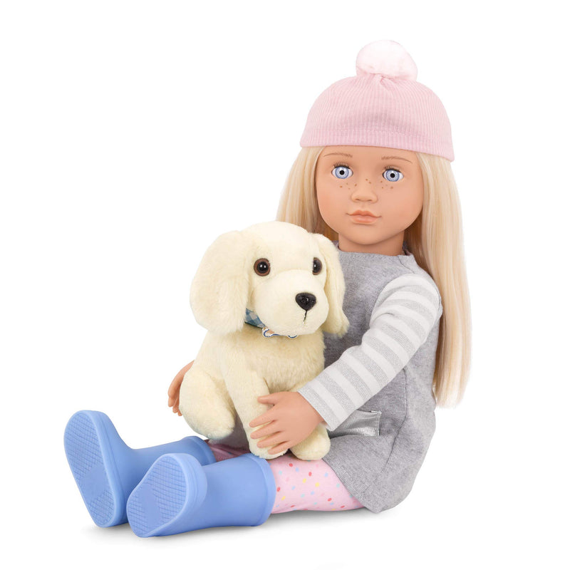 Our Generation Meagan Play Doll with Pet and Accessory Set