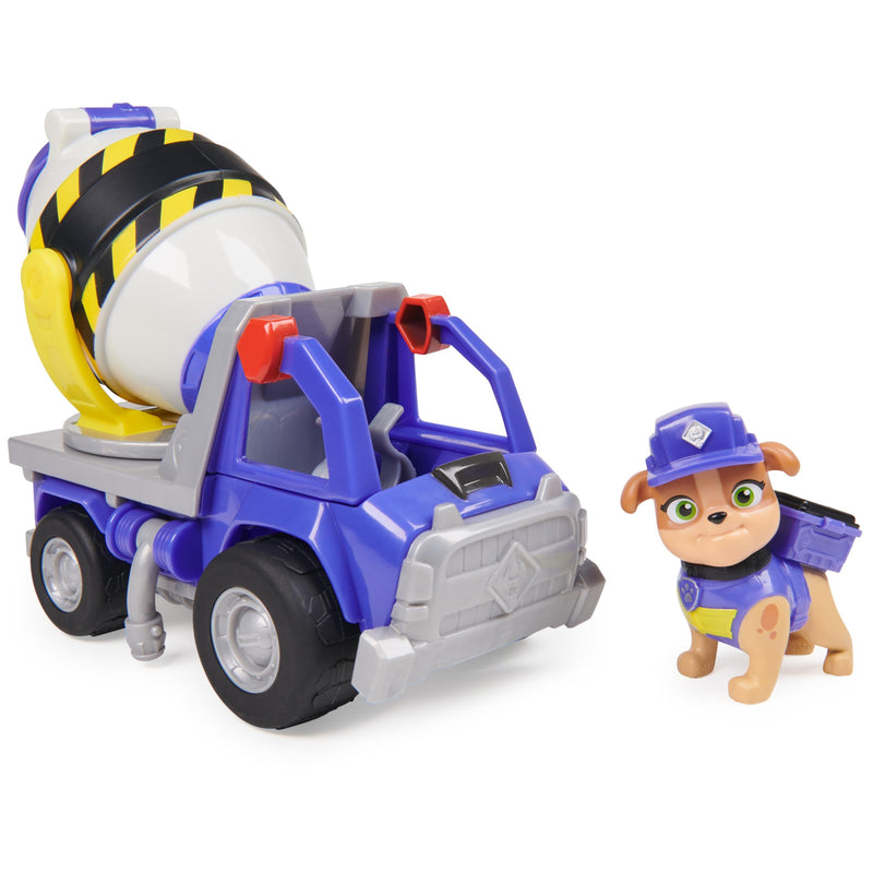 Rubble & Crew Mix's Cement Mixer Truck Set for Ages 3 and Up