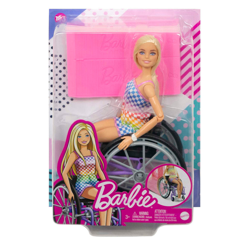 Barbie Doll with Wheelchair and Ramp